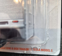 Load image into Gallery viewer, Matchbox 2020 Tesla Semi & Box Trailer & Tesla Model S Car Matte Black 2/8