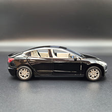 Load image into Gallery viewer, Explorafind 2021 Tesla Model 3 Black 1:32 Die Cast Car