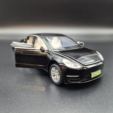 Load image into Gallery viewer, Explorafind 2021 Tesla Model 3 Black 1:32 Die Cast Car