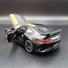 Load image into Gallery viewer, Explorafind 2019 Mercedes-Benz GT Satin Black 1:32 Die Cast Car