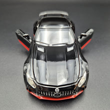 Load image into Gallery viewer, Explorafind 2019 Mercedes-Benz GT Black/Red 1:32 Die Cast Car