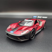 Load image into Gallery viewer, Explorafind 2019 Ford GT Satin Red 1:32 Die Cast Car