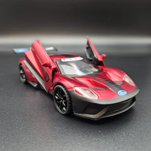 Load image into Gallery viewer, Explorafind 2019 Ford GT Satin Red 1:32 Die Cast Car
