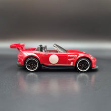 Load image into Gallery viewer, Hot Wheels 2016 '15 Mazda MX-5 Miata Red #88 Night Burnerz 8/10