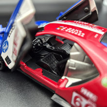 Load image into Gallery viewer, Explorafind 2019 Ford GT Race Car #66 Blue/Red 1:32 Die Cast Car