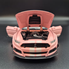 Load image into Gallery viewer, Explorafind 2022 Ford Mustang Shelby GT500 Pink 1:32 Die Cast Car