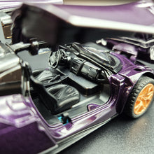 Load image into Gallery viewer, Explorafind 2018 Pagani Huayra Purple 1:32 Die Cast Car