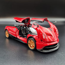 Load image into Gallery viewer, Explorafind 2018 Pagani Huayra Red 1:32 Die Cast Car