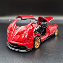 Load image into Gallery viewer, Explorafind 2018 Pagani Huayra Red 1:32 Die Cast Car