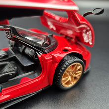 Load image into Gallery viewer, Explorafind 2018 Pagani Huayra Red 1:32 Die Cast Car