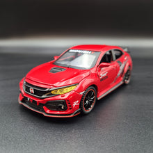 Load image into Gallery viewer, Explorafind 2021 Honda Civic Type R Red 1:32 Die Cast Car
