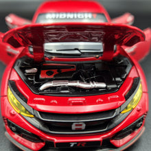 Load image into Gallery viewer, Explorafind 2021 Honda Civic Type R Red 1:32 Die Cast Car