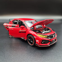 Load image into Gallery viewer, Explorafind 2021 Honda Civic Type R Red 1:32 Die Cast Car