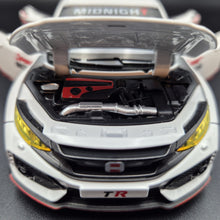 Load image into Gallery viewer, Explorafind 2021 Honda Civic Type White 1:32 Die Cast Car