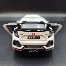 Load image into Gallery viewer, Explorafind 2021 Honda Civic Type White 1:32 Die Cast Car