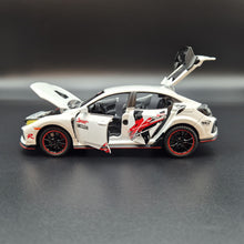 Load image into Gallery viewer, Explorafind 2021 Honda Civic Type White 1:32 Die Cast Car