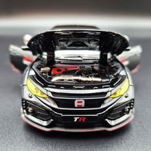 Load image into Gallery viewer, Explorafind 2021 Honda Civic Type R Black 1:32 Die Cast Car