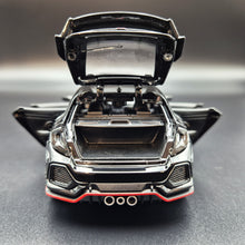 Load image into Gallery viewer, Explorafind 2021 Honda Civic Type R Black 1:32 Die Cast Car