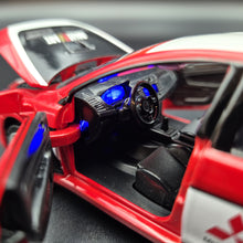 Load image into Gallery viewer, Explorafind 2015 Mitsubishi Lancer Evolution Red 1:32 Die Cast Car