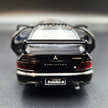 Load image into Gallery viewer, Explorafind 2007 Mitsubishi EVO IX Black 1:32 Die Cast Car