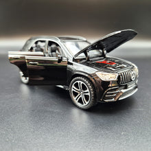 Load image into Gallery viewer, Explorafind 2022 Mercedes-Benz Maybach GLE 63 S Black 1:36 Die Cast Car