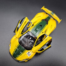 Load image into Gallery viewer, Explorafind 2016 McLaren P1 GTR Yellow 1:32 Die Cast Car