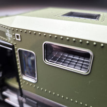 Load image into Gallery viewer, Explorafind 2000 Mercedes Benz Unimog Off Road RV Army Green 1:32 Die Cast Truck