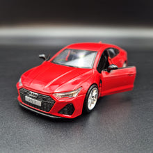Load image into Gallery viewer, Explorafind 2023 Audi RS7 Red 1:32 Die Cast Car