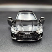 Load image into Gallery viewer, Explorafind 2023 Audi RS7 Black 1:32 Die Cast Car