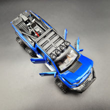 Load image into Gallery viewer, Explorafind 2023 Ford Raptor F-150 6x6 Blue 1:24 Die Cast Pickup