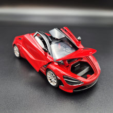 Load image into Gallery viewer, Explorafind 2023 McLaren 720S Red 1:32 Die Cast Car