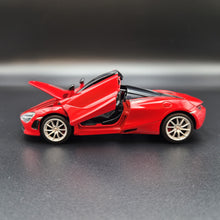 Load image into Gallery viewer, Explorafind 2023 McLaren 720S Red 1:32 Die Cast Car