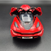 Load image into Gallery viewer, Explorafind 2023 McLaren 720S Red 1:32 Die Cast Car