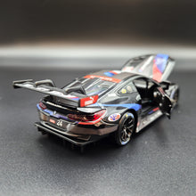 Load image into Gallery viewer, Explorafind 2021 BMW M8 GTE #25 IMSA Sports Car Championship Black 1:32 Die Cast Car