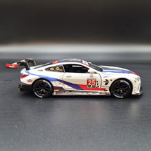 Load image into Gallery viewer, Explorafind 2021 BMW M8 GTE #25 IMSA Sports Car Championship White 1:32 Die Cast Car