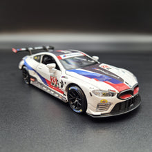 Load image into Gallery viewer, Explorafind 2021 BMW M8 GTE #25 IMSA Sports Car Championship White 1:32 Die Cast Car