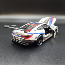 Load image into Gallery viewer, Explorafind 2021 BMW M8 GTE #25 IMSA Sports Car Championship White 1:32 Die Cast Car