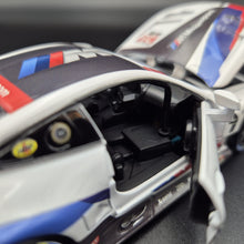 Load image into Gallery viewer, Explorafind 2021 BMW M8 GTE #25 IMSA Sports Car Championship White 1:32 Die Cast Car