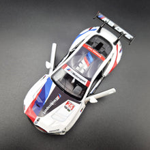 Load image into Gallery viewer, Explorafind 2021 BMW M8 GTE #25 IMSA Sports Car Championship White 1:32 Die Cast Car