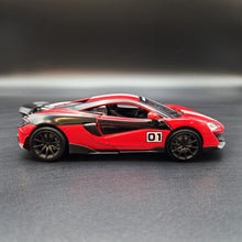 Load image into Gallery viewer, Explorafind 2022 McLaren 600LT Red 1:32 Die Cast Car