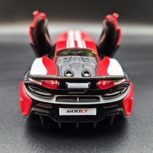 Load image into Gallery viewer, Explorafind 2022 McLaren 600LT Red 1:32 Die Cast Car