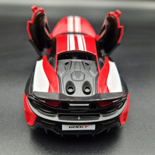 Load image into Gallery viewer, Explorafind 2022 McLaren 600LT Red 1:32 Die Cast Car