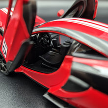 Load image into Gallery viewer, Explorafind 2022 McLaren 600LT Red 1:32 Die Cast Car