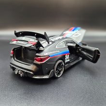 Load image into Gallery viewer, Explorafind 2022 BMW M4 Coupe Safety Car Satin Black 1:32 Die Cast Car
