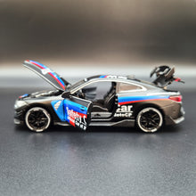 Load image into Gallery viewer, Explorafind 2022 BMW M4 Coupe Safety Car Satin Black 1:32 Die Cast Car