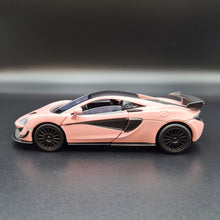 Load image into Gallery viewer, Explorafind 2019 McLaren 570S GT4 Pink 1:32 Die Cast Car