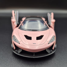 Load image into Gallery viewer, Explorafind 2019 McLaren 570S GT4 Pink 1:32 Die Cast Car