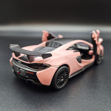 Load image into Gallery viewer, Explorafind 2019 McLaren 570S GT4 Pink 1:32 Die Cast Car