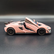 Load image into Gallery viewer, Explorafind 2019 McLaren 570S GT4 Pink 1:32 Die Cast Car