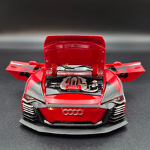 Load image into Gallery viewer, Explorafind 2018 Audi e-tron Vision Gran Turismo Red 1:32 Die Cast Car